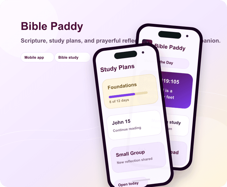 Bible Paddy project preview